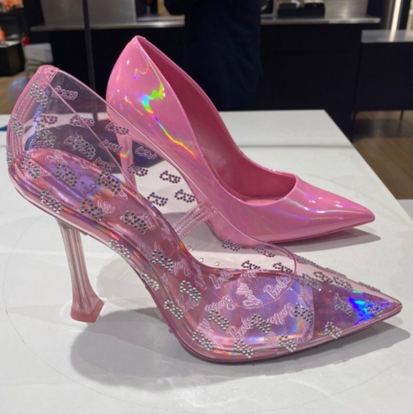 Barbie "Tessy" Rhinestone Stiletto Heels - Picture 11 of 16